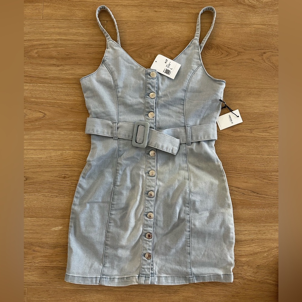 Forever 21 Light Denim Dress